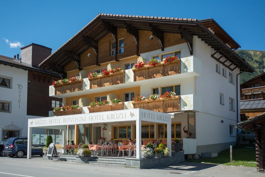 Hotel Kruezli - Dapi 1914 Sedrun Exterior photo